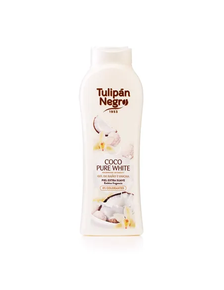 Shower Gel Tulipán Negro Pure White 650 ml Coconut