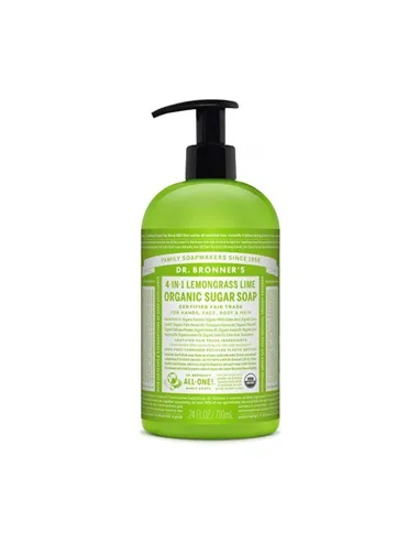 Liquid Soap Dr Bronner's Lemongrass Lime 710 ml