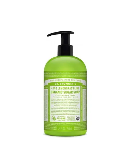 Liquid Soap Dr Bronner's Lemongrass Lime 710 ml