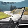 Crong Gravity Auto-Clip Car Holder - Gravity car holder for 4.7"- 6.5" phones (black)