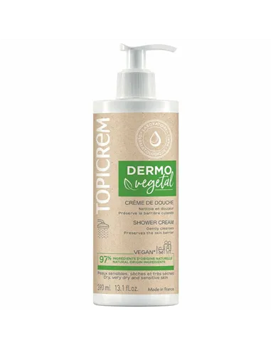 Shower Cream Topicrem Dermovegetal 390 ml