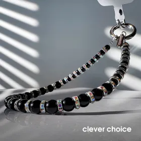 Crong Phone Charm - Lanyard Phone Pendant (Midnight Beads)