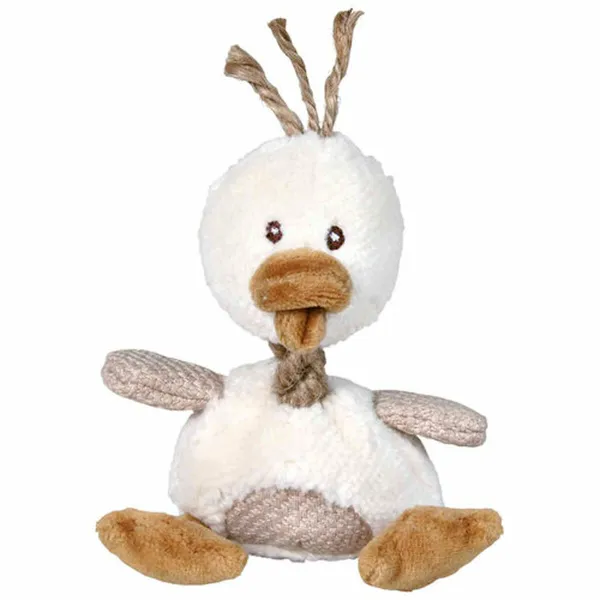Soft toy for dogs Trixie Polyester Plush Cotton Duck 15 cm