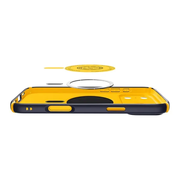 Spigen Nano Pop Hybrid Mag MagSafe - Case for iPhone 17 Pro (Blueberry Navy)