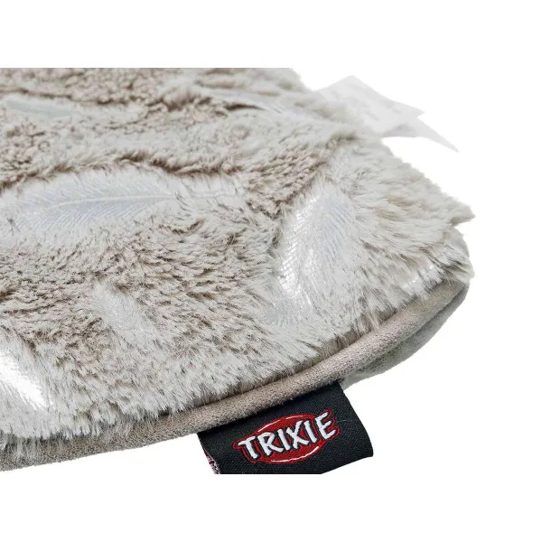 Pet blanket Trixie Feather Grey Silver Polyester 100 × 70 CM