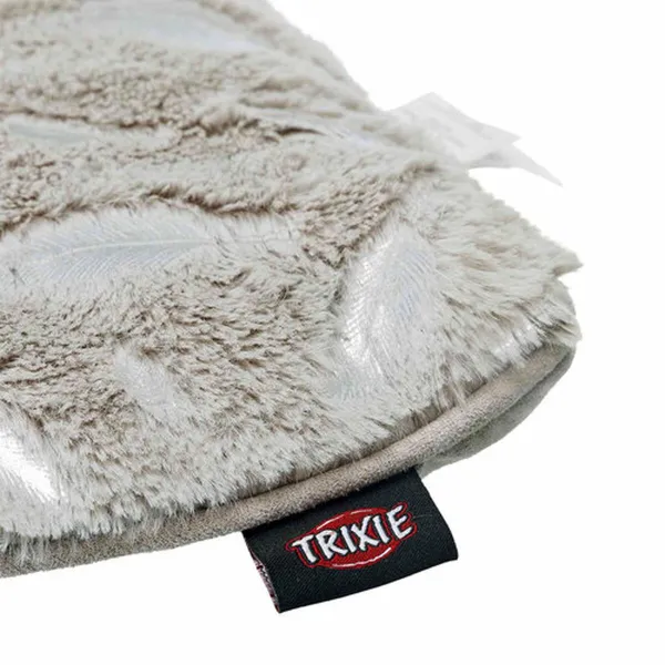 Lemmikkipeitto Trixie Feather Harmaa Hopeinen Polyesteri 100 × 70 CM