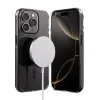 Crong Clear MAG Pro - iPhone 15 Pro MagSafe Case (Black)