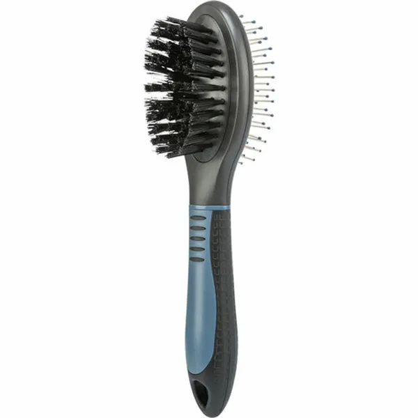 Dog Brush Trixie 6 × 23 cm Black