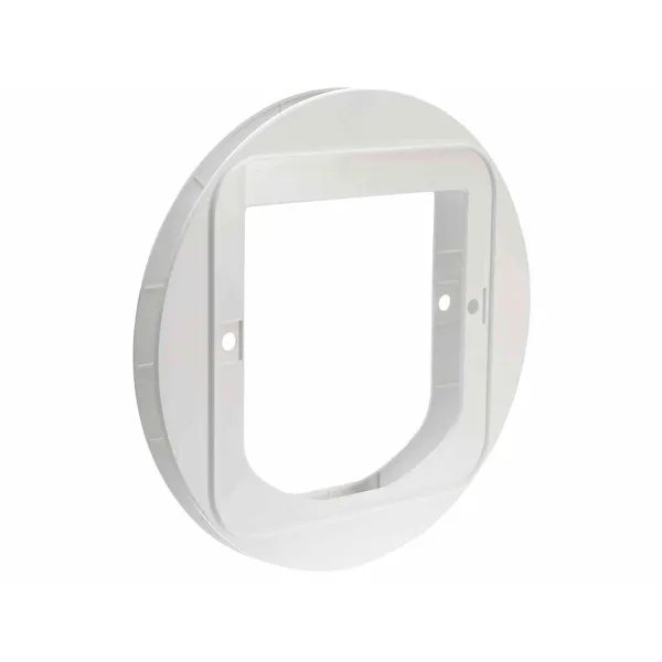 Access door Trixie 70937 White Plastic ø 28,5 cm Puerta simple Cat Flap