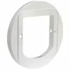 Access door Trixie 70937 White Plastic ø 28,5 cm Puerta simple Cat Flap