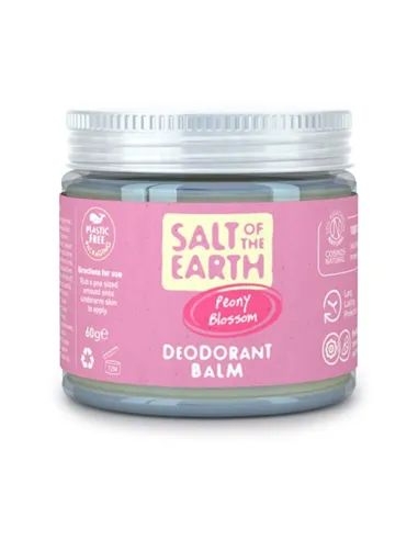 Deodorant Salt Of The Earth 60 g Balsam Peony