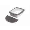 Cat Litter Tray Mat Trixie Anthracite PVC 59 × 35 cm