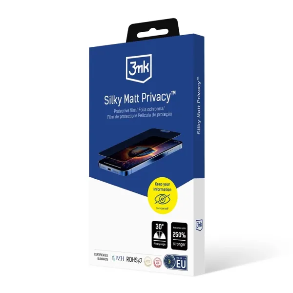 3mk Silky Matt Privacy - Matte privacy film for Motorola Edge 60 Fusion