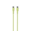 PURO ICON Soft Cable - Kabel USB-C do USB-C 1,5 m (Matcha Green)