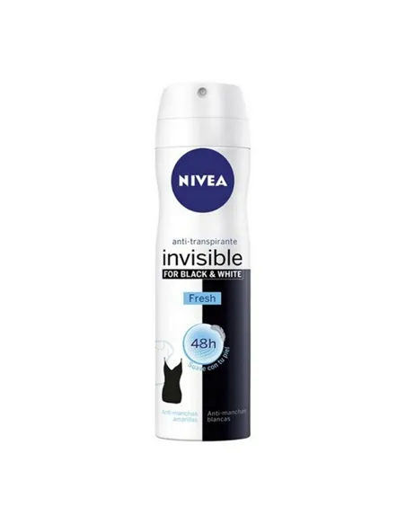 Spray Deodorant Black & White Invisible Fresh Nivea (200 ml)