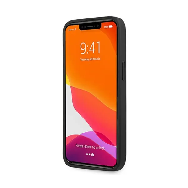 Mercedes Leather Urban Line - Case for iPhone 15 Pro Max (Black)