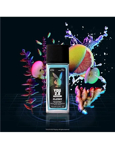 Spray Deodorant Playboy You 2.0 Loading 75 ml