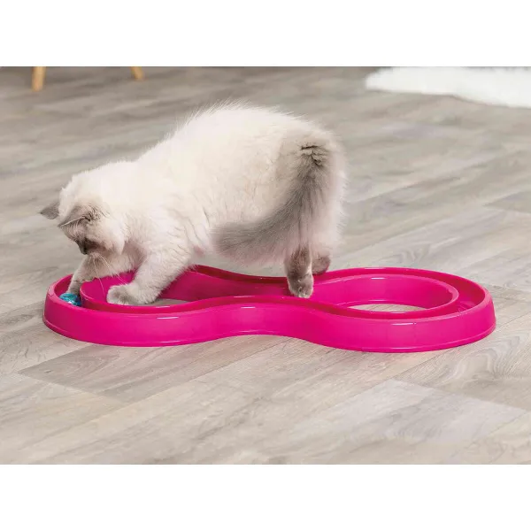 žaislas katėms Trixie Rožinė Plastmasinis 65 × 31 cm