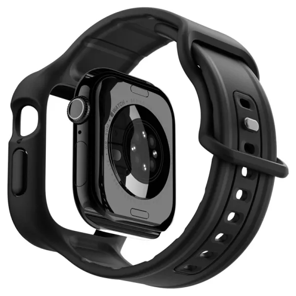 Spigen Vault Pro - Strap with Case for Apple Watch 10 46 mm (Matte Black)