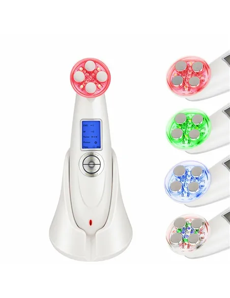 Facial Massager with Radiofrequency, Phototherapy and Electrostimulation Drakefor DKF-9901 White