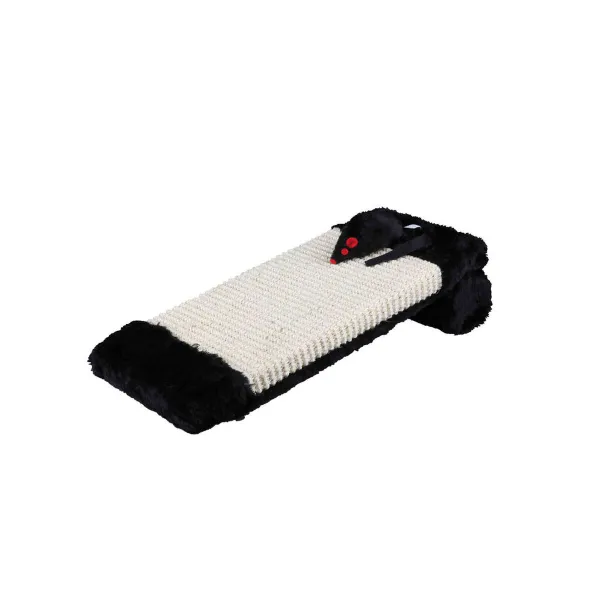 Skrāpējams Paklājiņš Kaķiem Trixie Melns Dabisks 15 × 35 CM