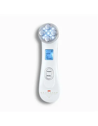 Facial Massager with Radiofrequency, Phototherapy and Electrostimulation Drakefor DKF-9905 White