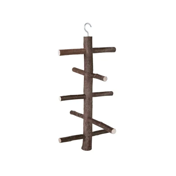 Putnu rotaļlieta Trixie Brūns 27 cm Kāpne