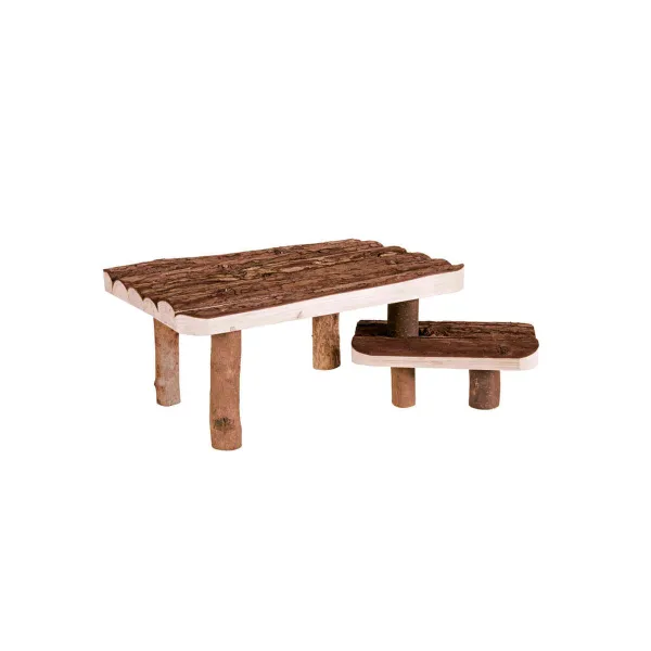 Houten kader Trixie Koks Moderns 37 × 17 × 28 cm Brūns
