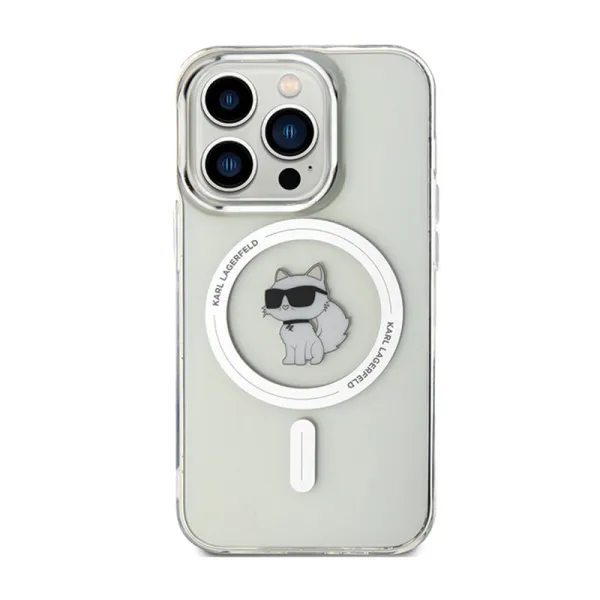 Karl Lagerfeld IML Choupette MagSafe - iPhone 14 Pro Max Case (Transparent)