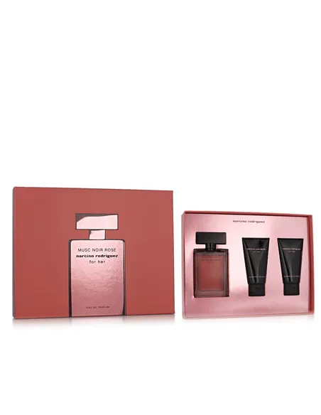 Unisex Perfume Narciso Rodriguez Musc Noir Rose For Her EDP 3 Pieces