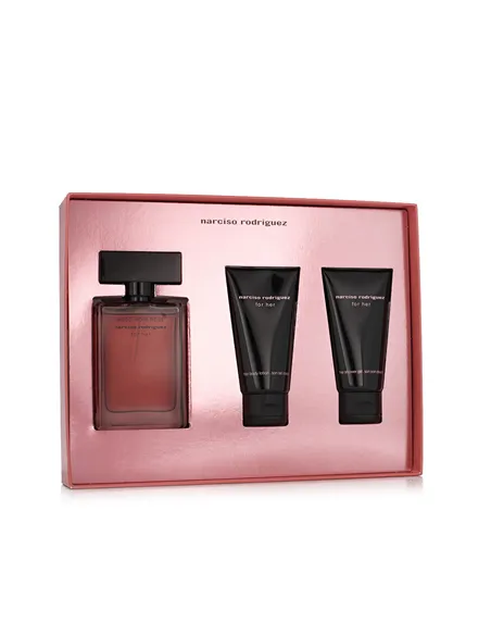 Unisex Perfume Narciso Rodriguez Musc Noir Rose For Her EDP 3 Pieces