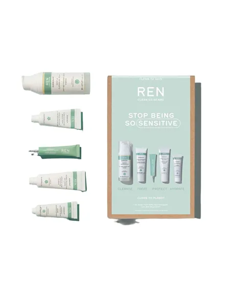 Women's Cosmetics Set Ren Stop Being So Sensitive 5 Pieces