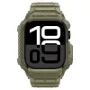 Spigen Rugged Armor Pro V2 – Apple Watch 10/11 46mm Case Strap (Vintage Khaki)