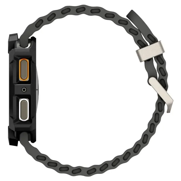 Spigen Rugged Armor - Case for Samsung Galaxy Watch 8 44 mm (Matte Black)