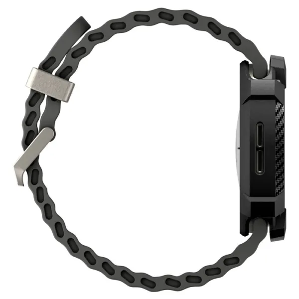 Spigen Rugged Armor - Case for Samsung Galaxy Watch 8 44 mm (Matte Black)