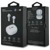 BMW Printed Logos - Bluetooth TWS Headphones ENC + Charging Case (White)