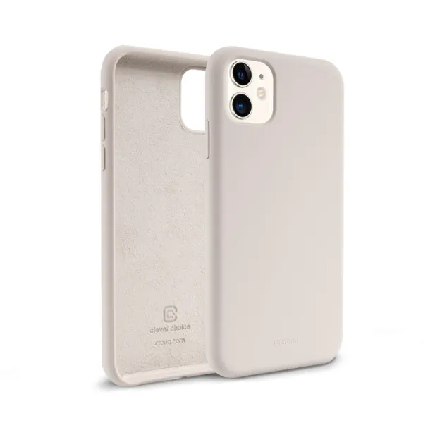 Crong Color Cover - iPhone 11 Case (Stone Beige)