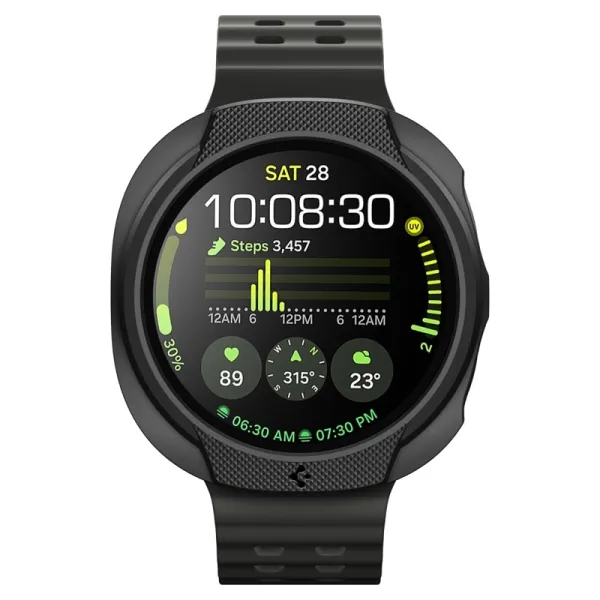 Spigen Liquid Air - Case for Samsung Galaxy Watch 8 40 mm (Matte Black)