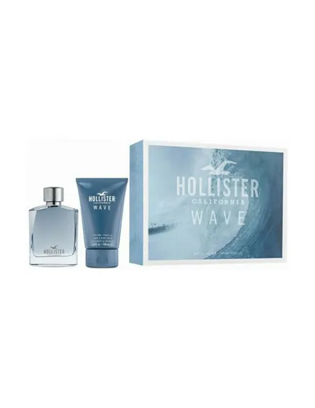 Men's Perfume Set Wave for Him Hollister EDT (2 pcs)