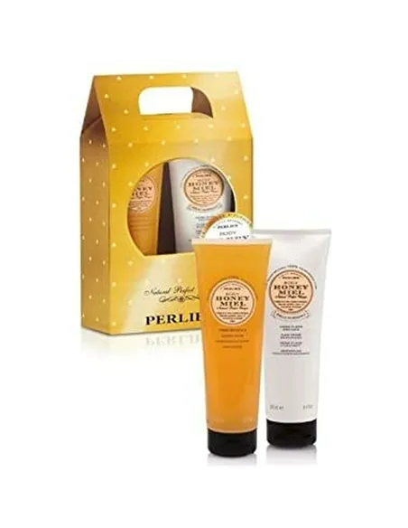 Unisex Cosmetic Set Perlier Honey (2 pcs)