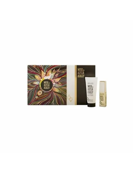 Unisex' Perfume Set Alyssa Ashley Musk EDT 2 Pieces