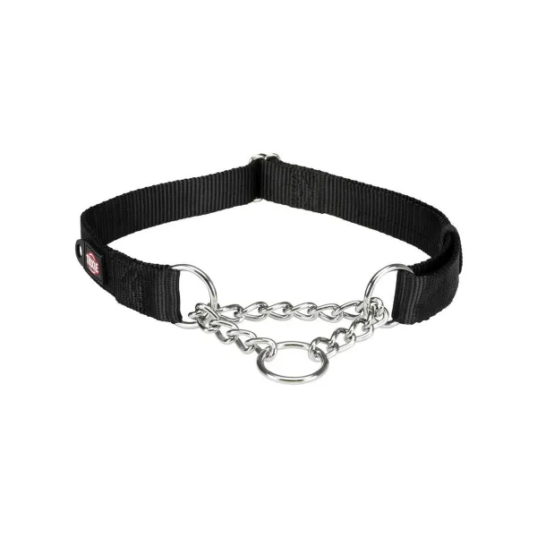 Mokymo antkaklis Trixie New Premium Juoda L/XL 45-70 cm