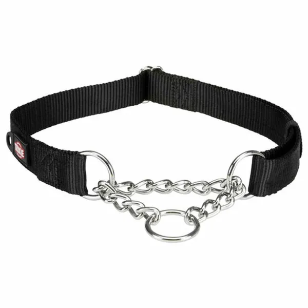 Mokymo antkaklis Trixie New Premium Juoda L/XL 45-70 cm
