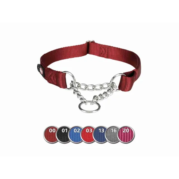 Mokymo antkaklis Trixie New Premium Juoda L/XL 45-70 cm