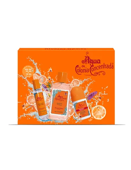 Unisex' Perfume Set Alvarez Gomez Orange EDC Agua de Colonia Concentrada 3 Pieces