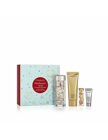 Women's Cosmetics Set Elizabeth Arden Hyaluronic Acid 50 ml Ceramide Capsules 4 Pieces