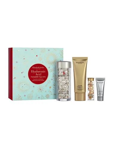 Women's Cosmetics Set Elizabeth Arden Hyaluronic Acid 50 ml Ceramide Capsules 4 Pieces