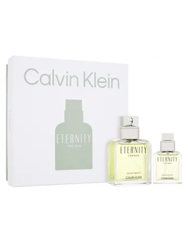 Men's Perfume Set Calvin Klein EDT Eternity 2 Pieces