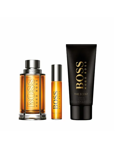 Men's Perfume Set Hugo Boss EDT BOSS The Scent 3 Pieces