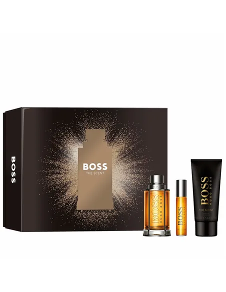 Men's Perfume Set Hugo Boss EDT BOSS The Scent 3 Pieces